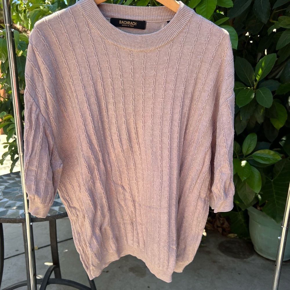 Bachrach oversized knit top